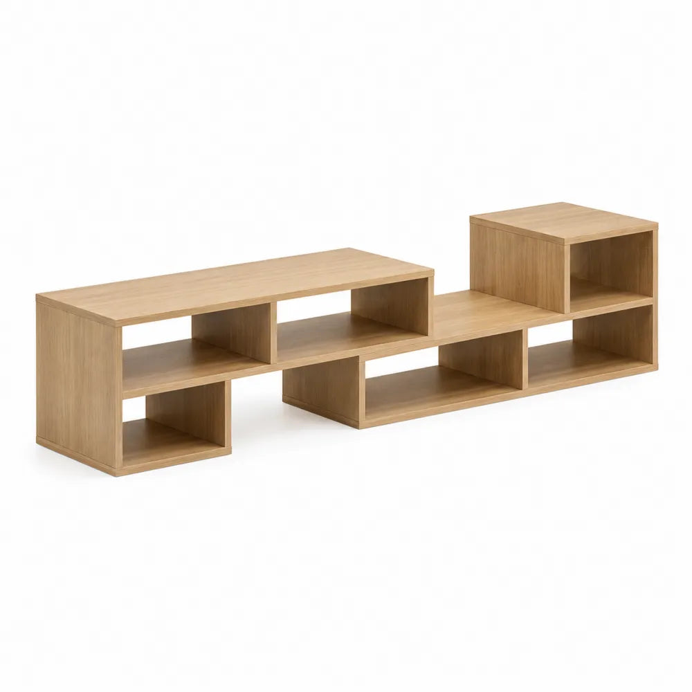 Mobile TV modulare in MDF color Rovere